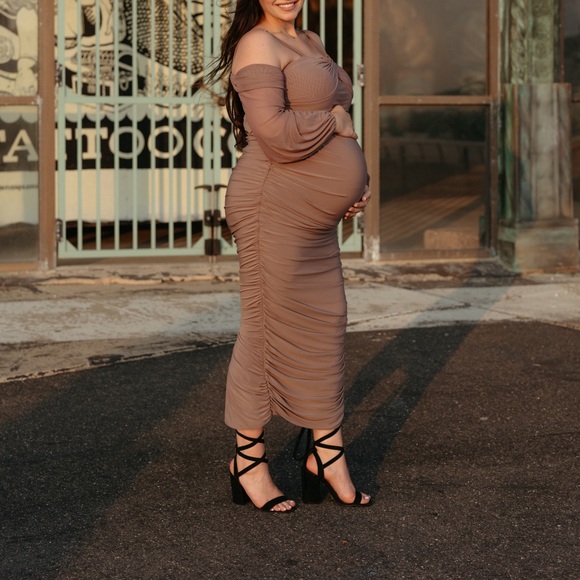 CLUB L LONDON MATERNITY DRESS - Picture 6 of 6